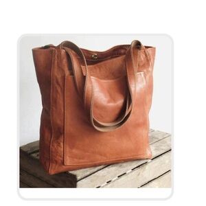NWT Oversized tote/handbag. Imitation leather, still in original package.